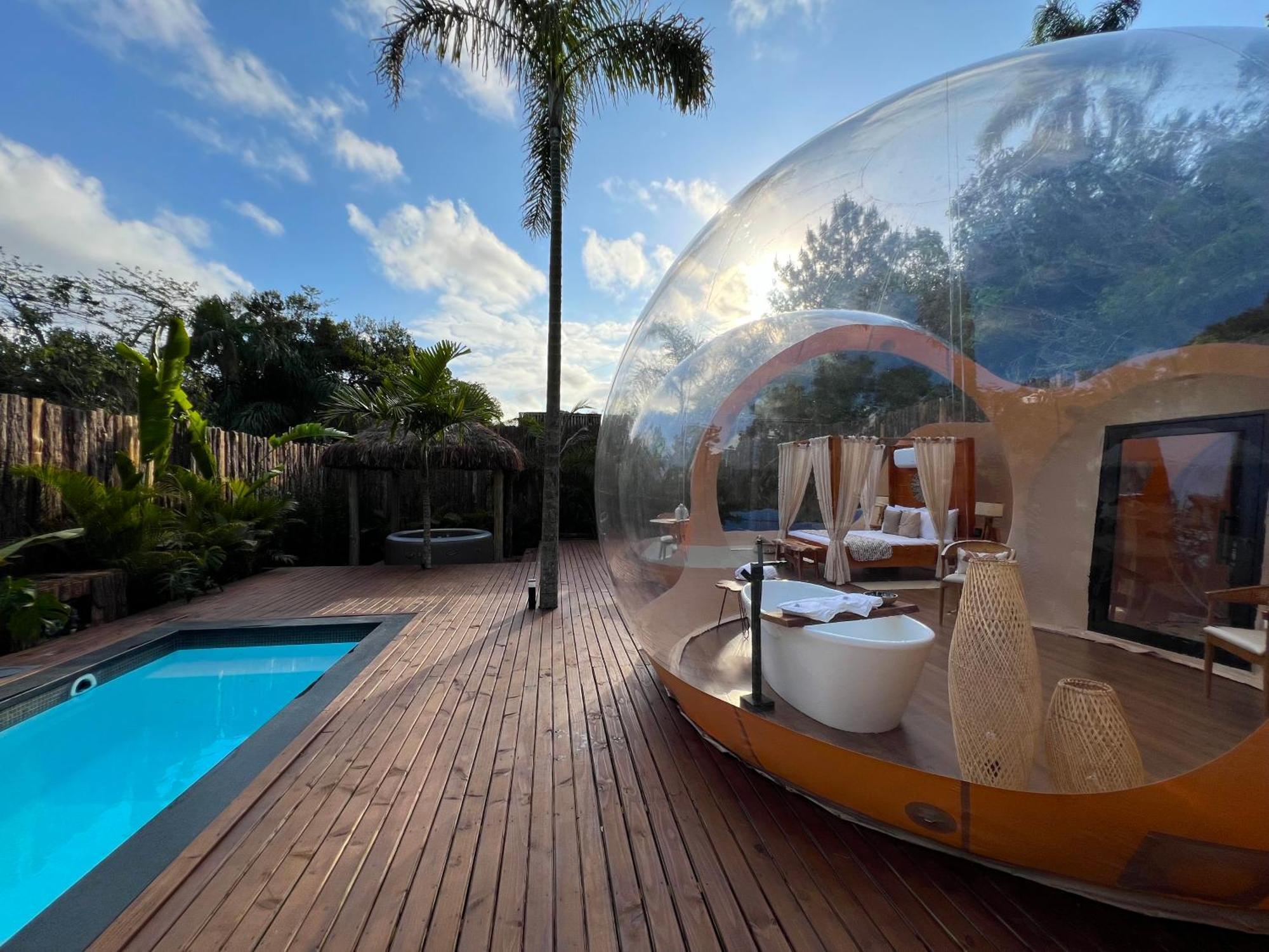 Zion Bubble Glamping Hotel Florianopolis Exterior photo