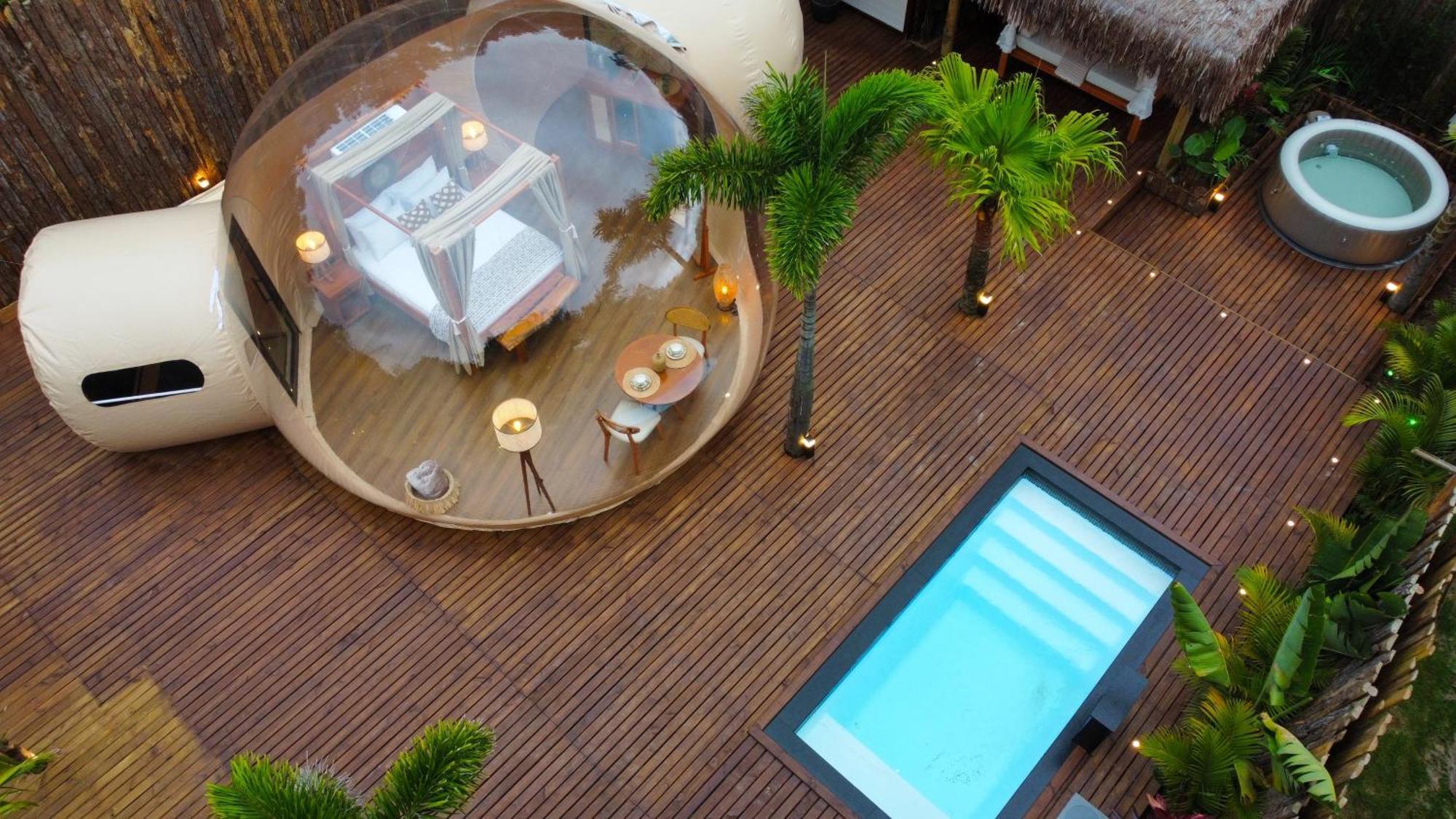Zion Bubble Glamping Hotel Florianopolis Exterior photo