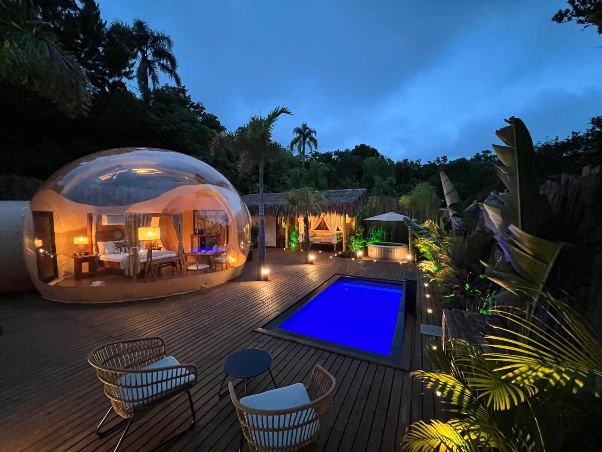 Zion Bubble Glamping Hotel Florianopolis Exterior photo